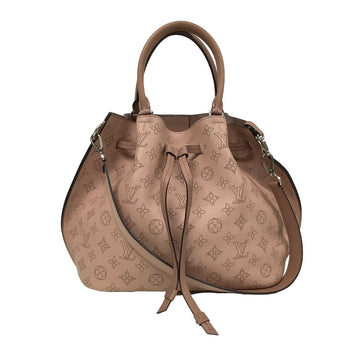 LOUIS VUITTON Handbag M54401 leather pink Mahina Giroratta Women Used