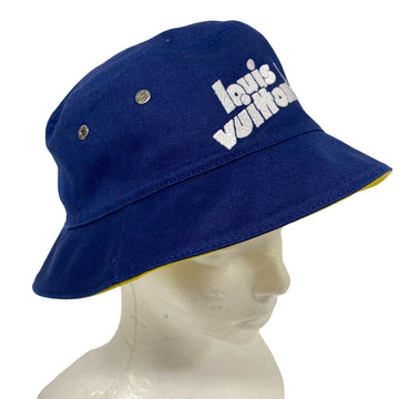 LOUIS VUITTON hat MP3123 cotton blue Bucket hat Bonnet Everyday LV Women(Unisex) 58 Used