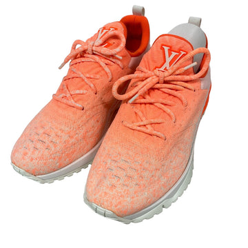 LOUIS VUITTON sneakers fabric Orange 6 LV logo VNR line mens 6 Used