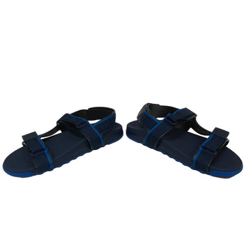 LOUIS VUITTON Sandals FD0117 fabric blue 17 years Panama line AMERICASCUP2017 mens 8 1/2 Used