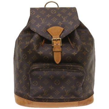 Louis Vuitton Montsouris  Canvas Backpack Bag ()