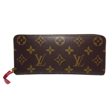 Louis Vuitton Portefeuille Clémence  Canvas Wallet  ()