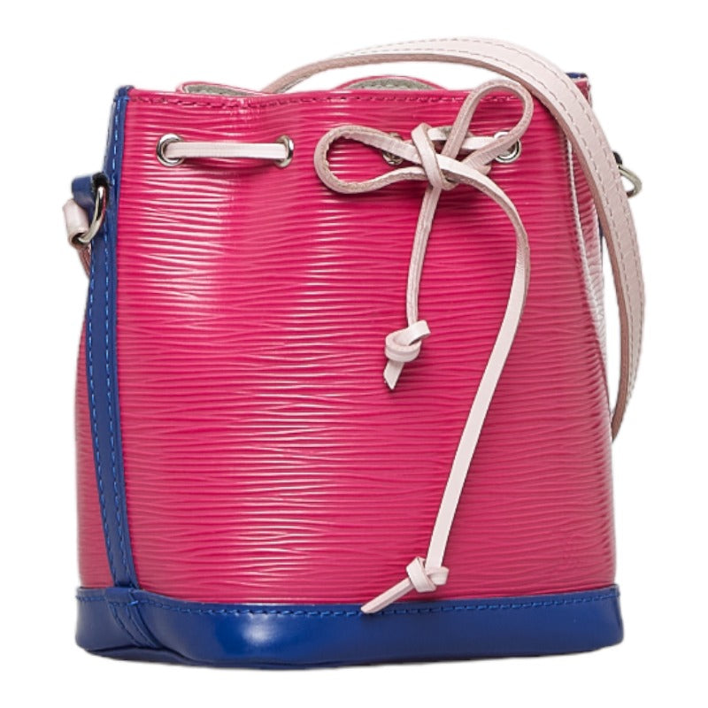 Louis Vuitton Epic Nanoe Sliding Shoulder Bag M42502 Pink Navi PVC Leather  Louis Vuitton
