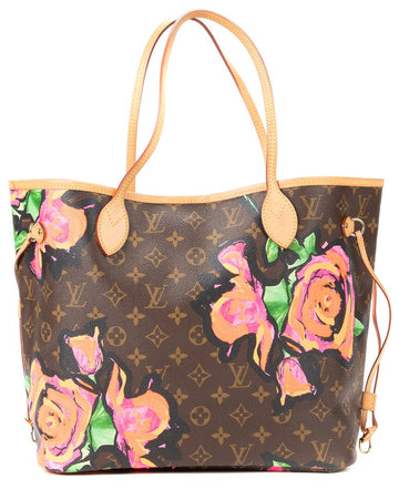 Louis Vuitton Limited Edition Brown & Pink Stephen Sprouse Roses Monogram Canvas