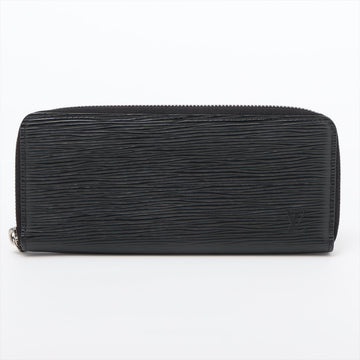Louis Vuitton Epi Portefolio Clemens M60915 Noir Round  Wallet