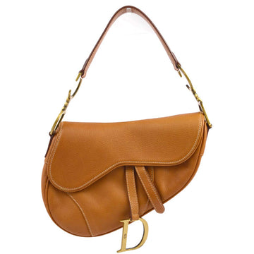 Christian Dior 2004 Brown Saddle Handbag