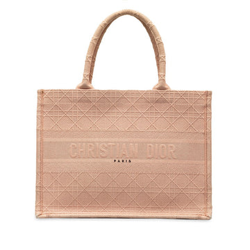 Dior Canary Book Tote Medium Handbag  Handbag Pink Canvas  Dior