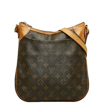 Louis Vuitton Monogram M56390 Shoulder Bag PVC/Leather Brown
