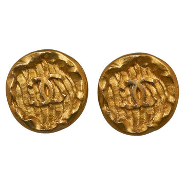 Chanel Vintage Cocomark Round Stamp Earring Gold  Ladies Chanel (, Paris)
