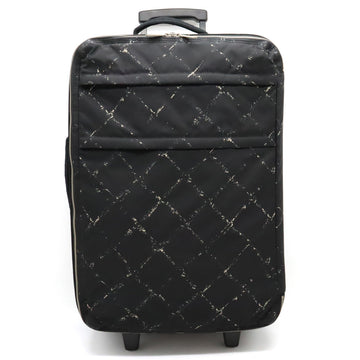CHANEL Travel Line Carrying Bag Carrying Bag Carrying Bag Nylon Travel Bag Black Black White Black Blue Blue