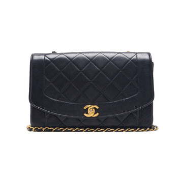Chanel Matrasse Dianaflap Chain Shoulder  Black  Shoulder Bag Mini Shoulder Bag  Bag Hybrid ? Ship?  Mountain Bookstore Online