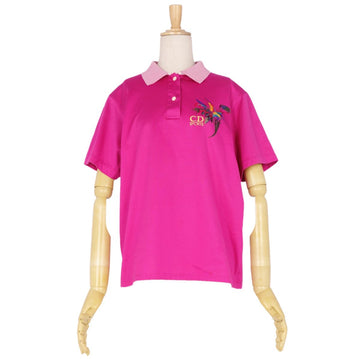 Vint Christian Dior SPORT T-shirt Christian Dior SPORT T-shirt y Short Sleeve Logo Stitching Tops  L Pink LODEST