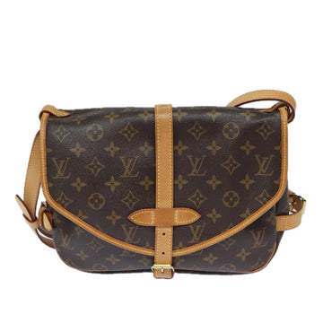 Louis Vuitton Saumur 30  Canvas Shoulder Bag ()