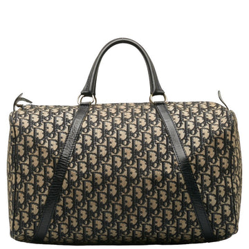 Dior Trotter Handbags Boston Bag  Beige Leather   Dior