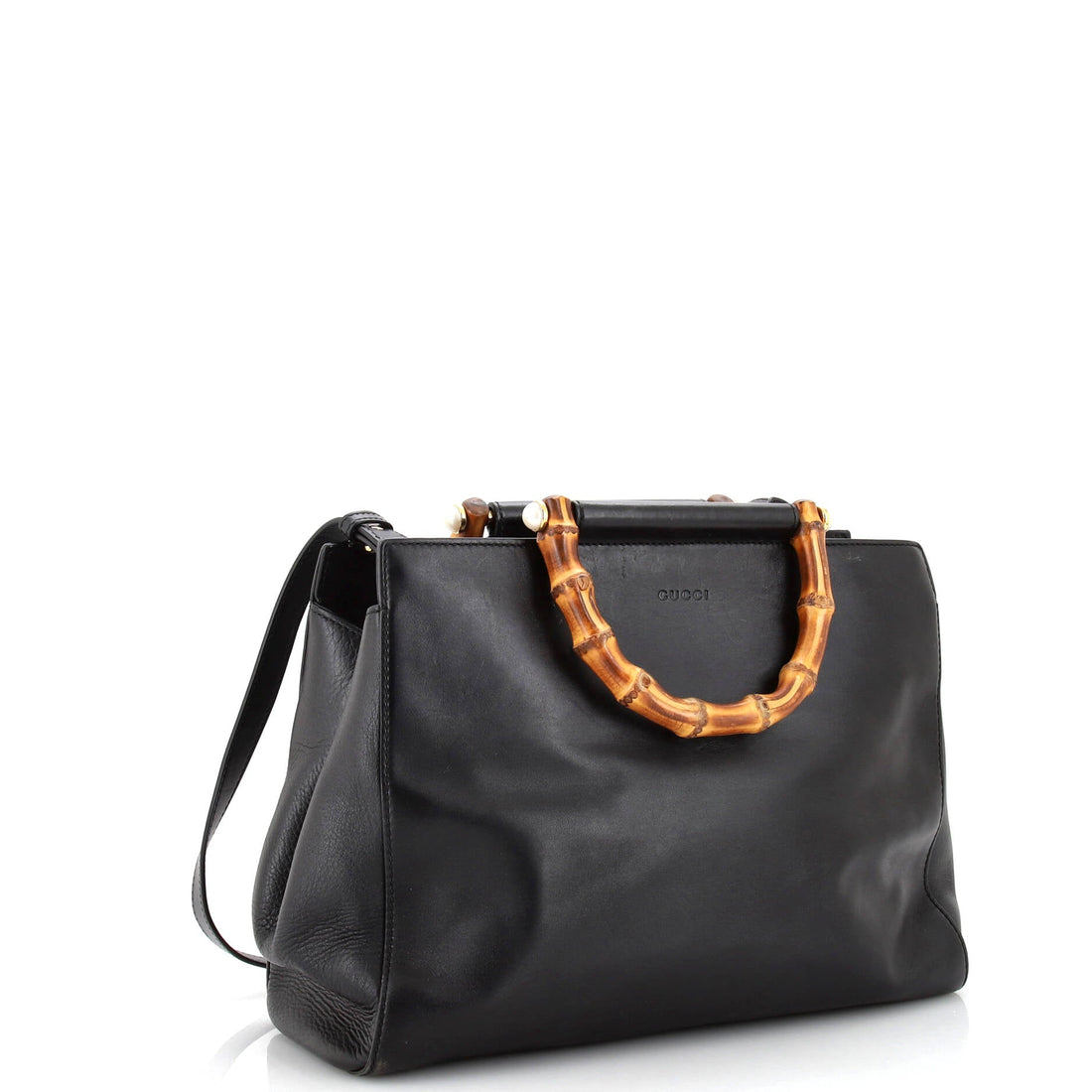 Nymphaea Tote Leather Medium