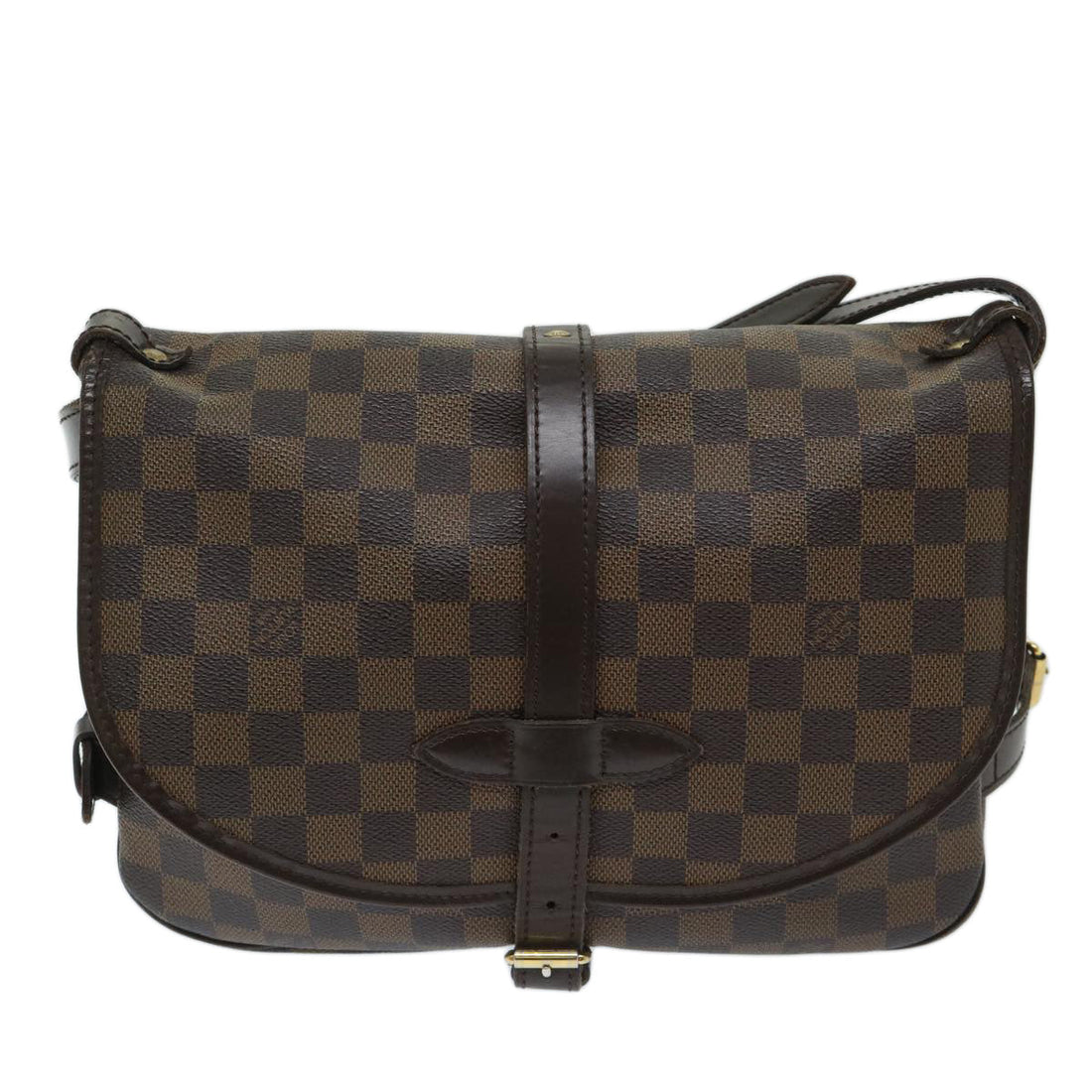 Louis Vuitton Saumur 30  Canvas Shoulder Bag ()