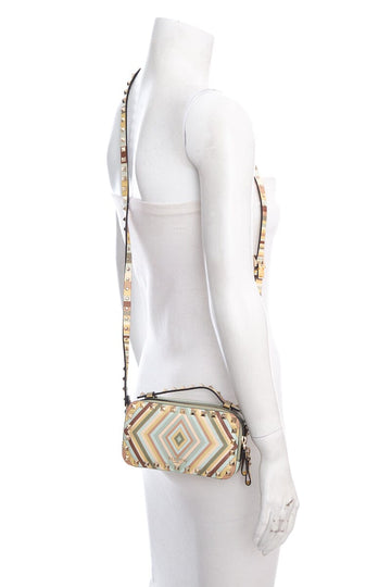 Valentino Multi Chevron 1975 Rockstud Cross-Body