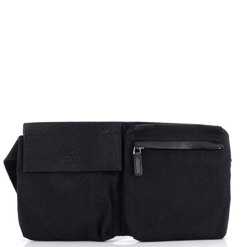Vintage Double Belt Bag GG Denim