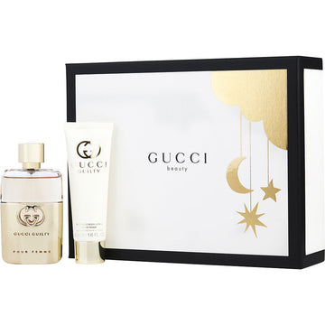 Gucci Guilty Pour Femme By Gucci Eau De Parfum Spray 1.6 Oz & Body Lotion 1.6 Oz Women