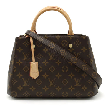Louis Vuitton Monograms Montane BB Handbags 2WAY Semi-Shellder M41055