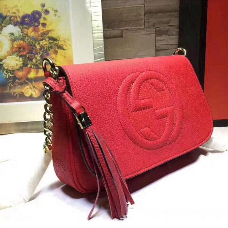 Makersluxe - Soho Shoulder Bag Red