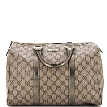 Joy Boston Bag GG Coated Canvas Medium