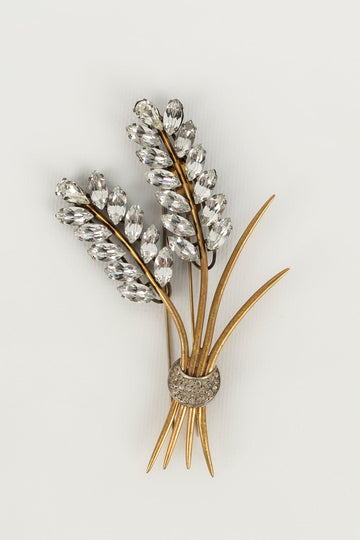 Broche "épi de blé"