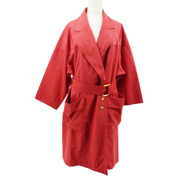 Chanel double-breasted belted coat