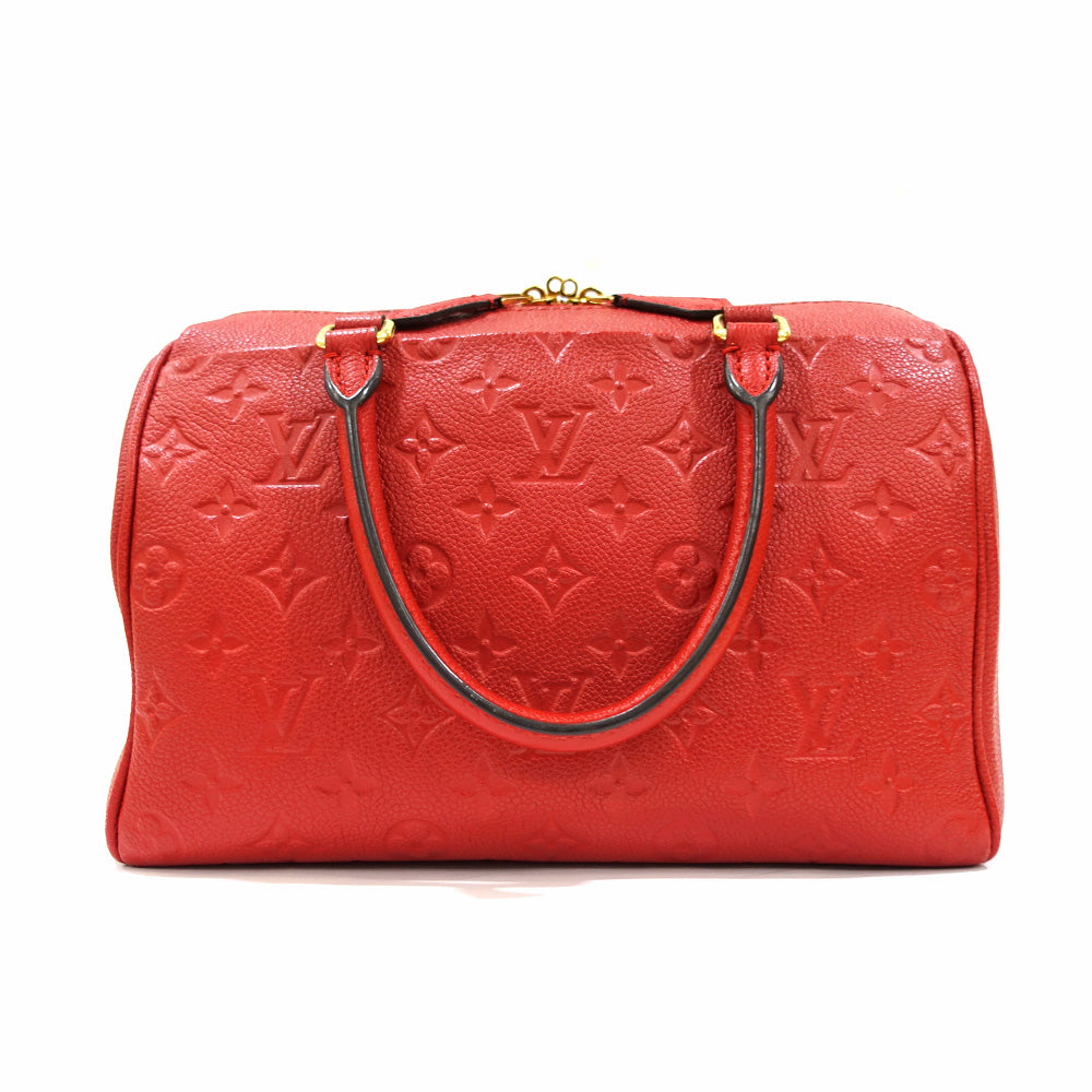 Louis Vuitton Monogram Speedy Bandouliere 25 Monograms Implant Shoulder Mini Boston Bag 2w   M42399
