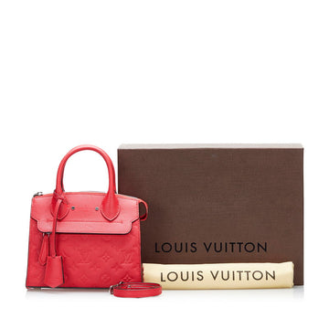 Louis Vuitton Monogram Implant Punch Mini Handbag Shoulder Bag 2WAY M41747 Poppetal Leather  Louis Vuitton