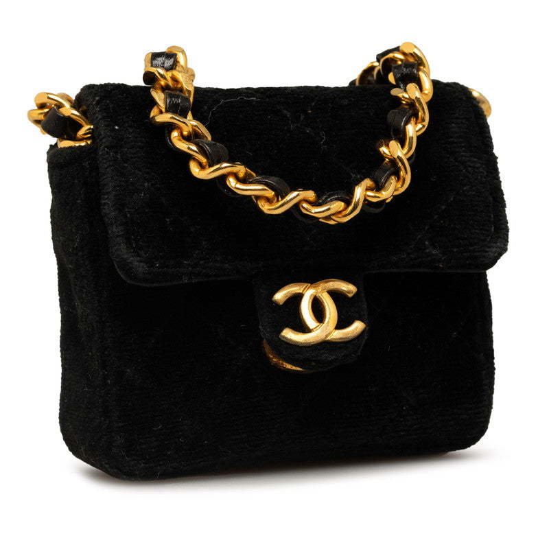 CHANEL CHANEL MATRASSES SHOULDER BAG BLACK GOLD SHOULDER SHOULDER SHOULDER SHOULDER SHOULDER