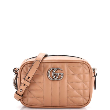 GG Marmont Shoulder Bag Mixed Matelasse Leather Mini