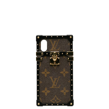 LOUIS VUITTON Louis Vuitton Monogram M62618 Other Small Metal/Make-up Brown Multicolor