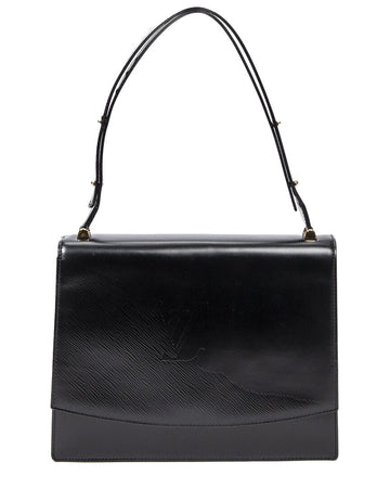 Louis Vuitton Black Smooth Calfskin Leather Opera Line Delphes (