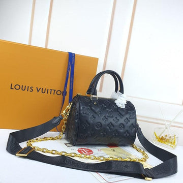 Makersluxe - Speedy Bandouliere Black Gold chain