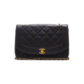Chanel Matrasse Dianaflap Chain Shoulder  Black  Shoulder Bag Mini Shoulder Bag  Bag Hybrid ? Ship?  Mountain Bookstore Online