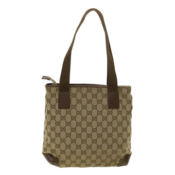 GUCCI GG Canvas Tote Bag Beige ac1327