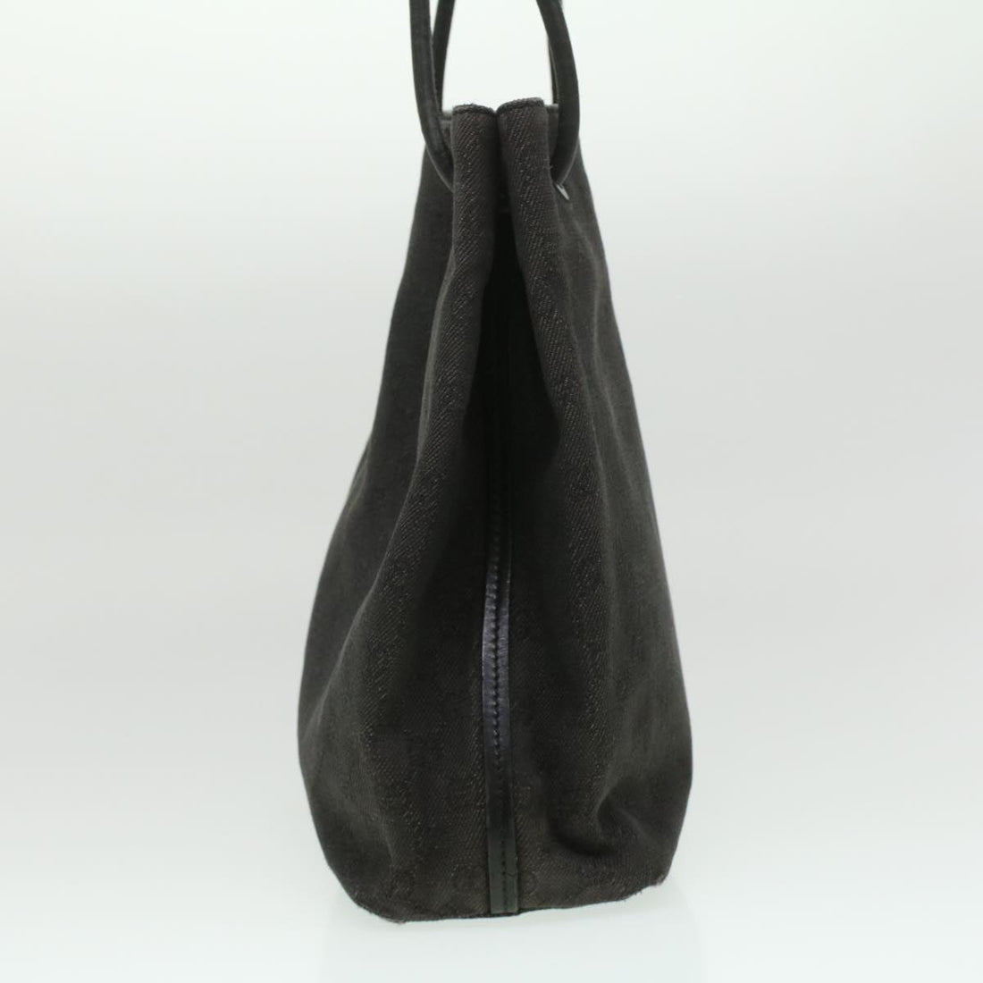 GUCCI GG Canvas Tote Bag Black 101341 ac1598