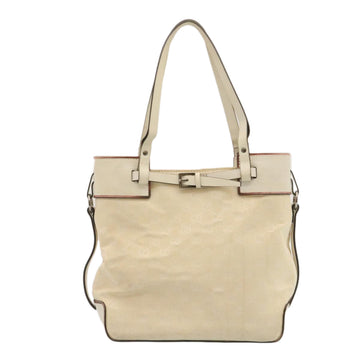 GUCCI GG Canvas Tote Bag Beige ac193