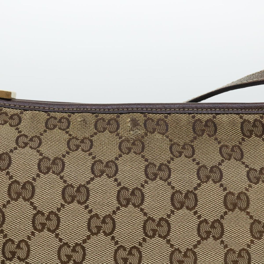 GUCCI GG Canvas Web Sherry Line Shoulder Bag Beige Red Green 204939 ac2072