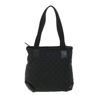 GUCCI GG Canvas Tote Bag Black 28893 ac2126