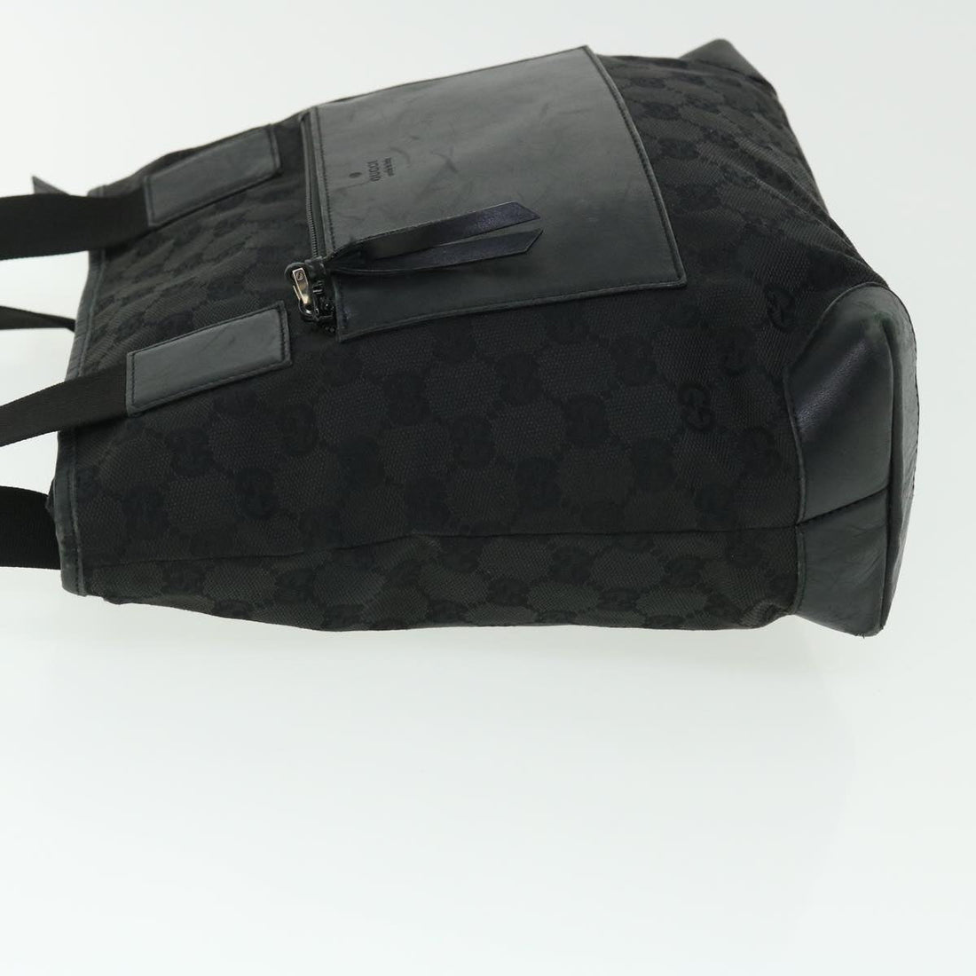 GUCCI GG Canvas Tote Bag Black 28893 ac2126