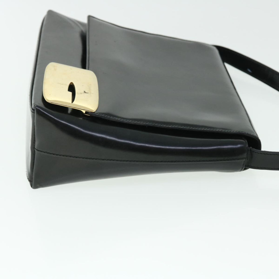 GUCCI Shoulder Bag Patent leather Black 001 3444 1812 ac2141