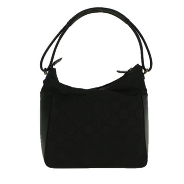 GUCCI GG Canvas Shoulder Bag Nylon Black 001 3766 3444 ac2275