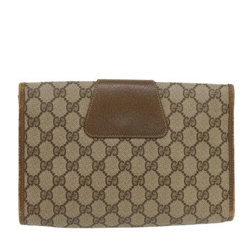 GUCCI GG Supreme Web Sherry Line Clutch Bag Beige Red 89 01 030 ac2277