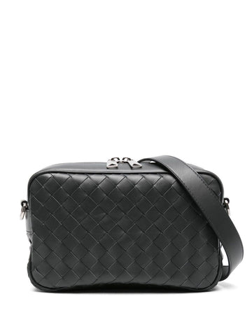 Bottega Veneta Men Small Intrecciato Camera Bag