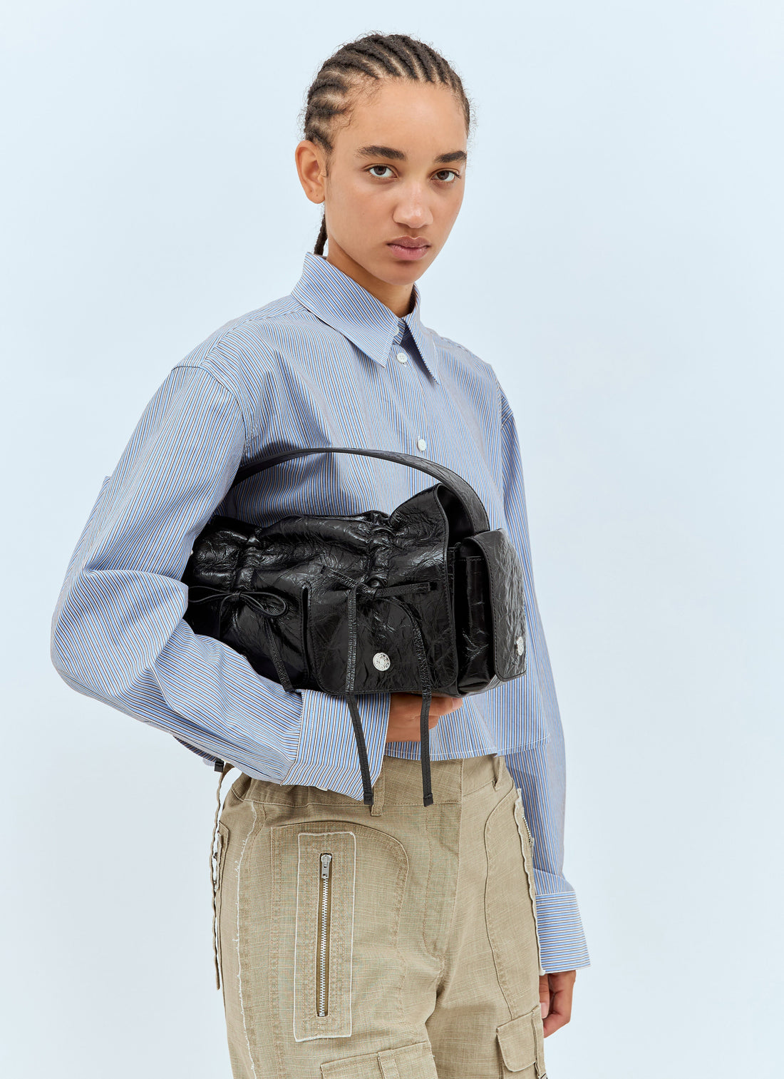 Acne Studios Women Multi-Pocket Shoulder Bag