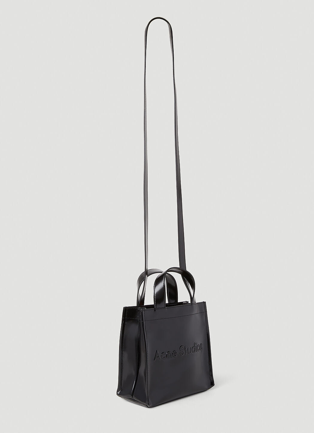 Acne Studios Men Logo Shopper Mini Tote Bag