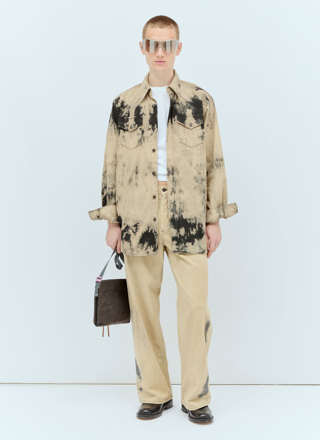 Acne Studios Men Canvas Crossbody Bag