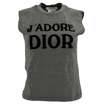 Christian Dior Fall 2002 J'adore Dior houndstooth top #40